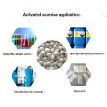 High absorption activated alumina for defluoridation filter